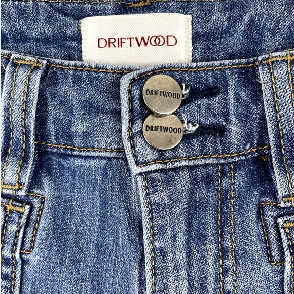 Driftwood Bodega Carpenter Jeans Distressed Cargo Utilitarian Medium Wash Sz 26 - Picture 8 of 10